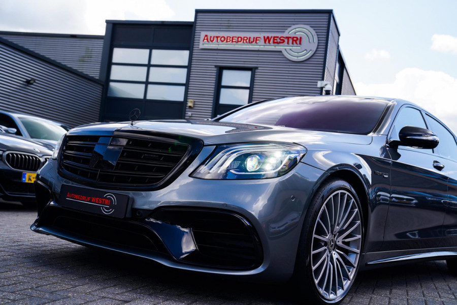 Mercedes-Benz S-Klasse AMG 63 4Matic+ Lang Premium Plus | Burmester 3D | Panorama | Massage voor+achter | Stoelkoeling | 360 cam |