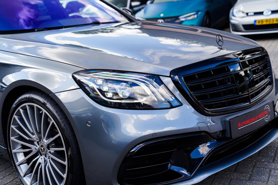 Mercedes-Benz S-Klasse AMG 63 4Matic+ Lang Premium Plus | Burmester 3D | Panorama | Massage voor+achter | Stoelkoeling | 360 cam |
