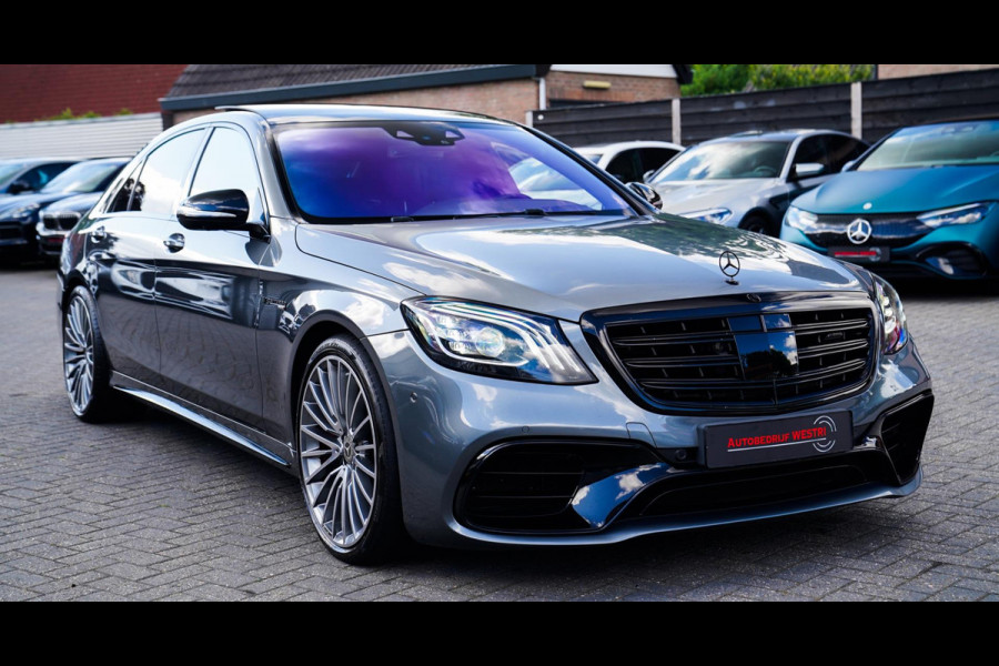 Mercedes-Benz S-Klasse AMG 63 4Matic+ Lang Premium Plus | Burmester 3D | Panorama | Massage voor+achter | Stoelkoeling | 360 cam |