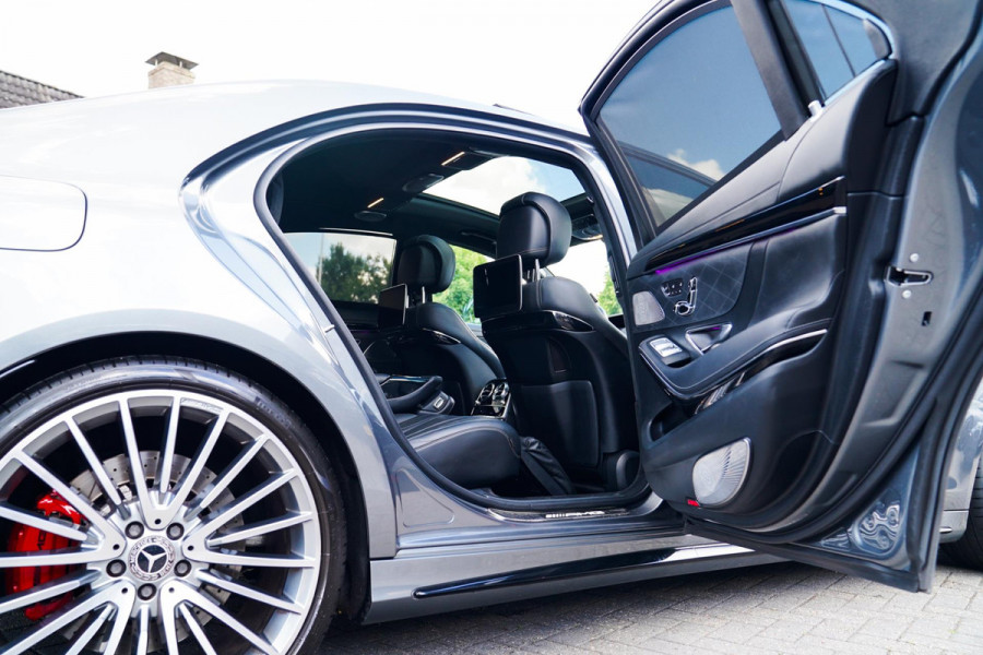 Mercedes-Benz S-Klasse AMG 63 4Matic+ Lang Premium Plus | Burmester 3D | Panorama | Massage voor+achter | Stoelkoeling | 360 cam |
