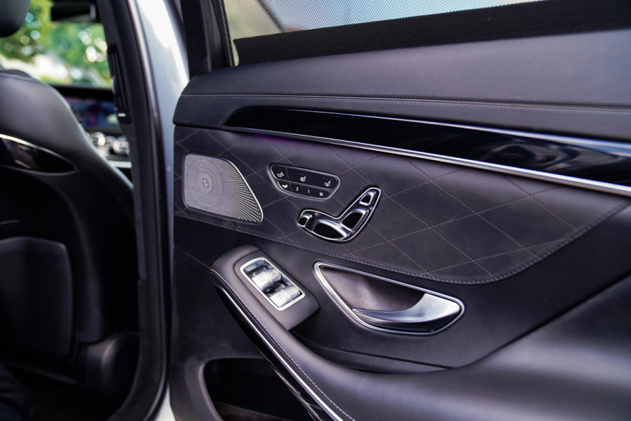 Mercedes-Benz S-Klasse AMG 63 4Matic+ Lang Premium Plus | Burmester 3D | Panorama | Massage voor+achter | Stoelkoeling | 360 cam |