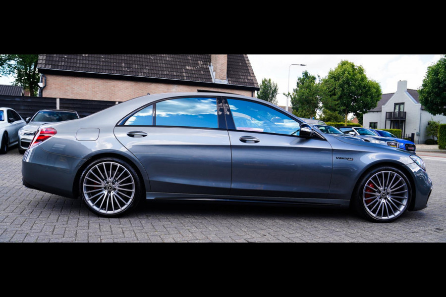 Mercedes-Benz S-Klasse AMG 63 4Matic+ Lang Premium Plus | Burmester 3D | Panorama | Massage voor+achter | Stoelkoeling | 360 cam |