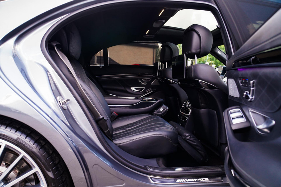 Mercedes-Benz S-Klasse AMG 63 4Matic+ Lang Premium Plus | Burmester 3D | Panorama | Massage voor+achter | Stoelkoeling | 360 cam |