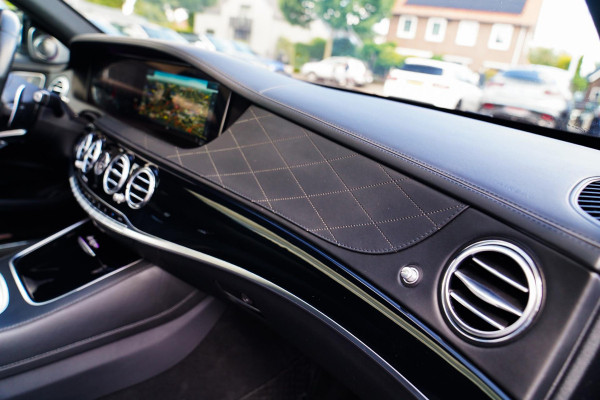 Mercedes-Benz S-Klasse AMG 63 4Matic+ Lang Premium Plus | Burmester 3D | Panorama | Massage voor+achter | Stoelkoeling | 360 cam |