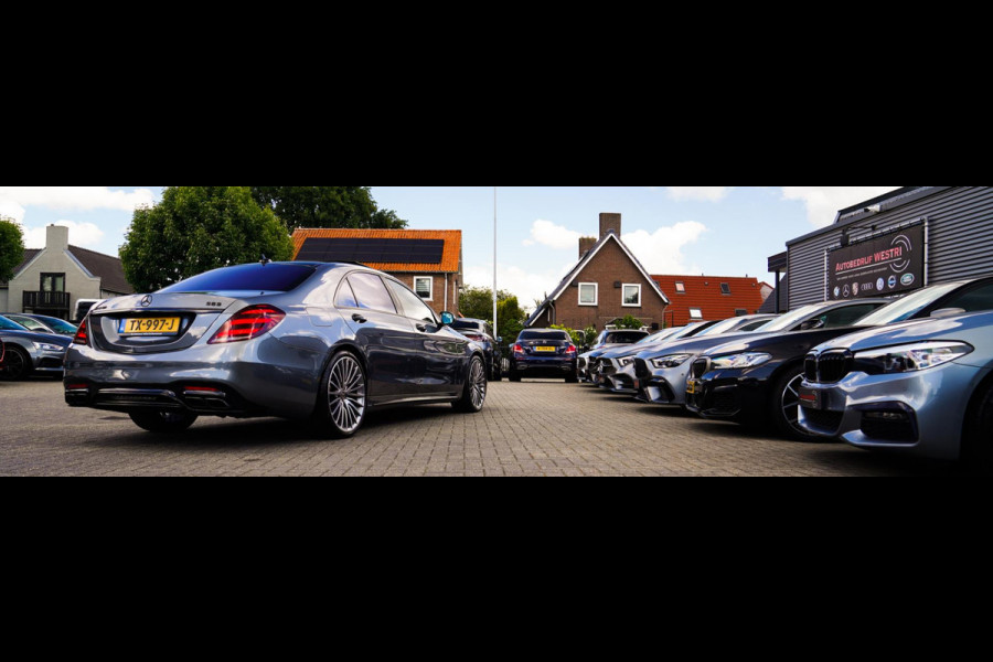 Mercedes-Benz S-Klasse AMG 63 4Matic+ Lang Premium Plus | Burmester 3D | Panorama | Massage voor+achter | Stoelkoeling | 360 cam |