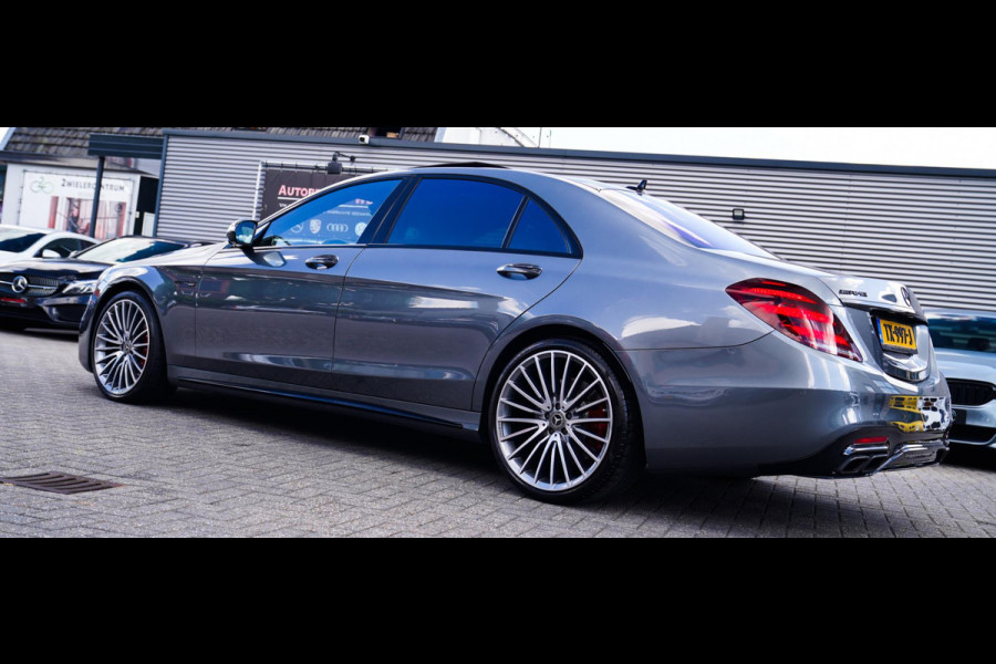 Mercedes-Benz S-Klasse AMG 63 4Matic+ Lang Premium Plus | Burmester 3D | Panorama | Massage voor+achter | Stoelkoeling | 360 cam |
