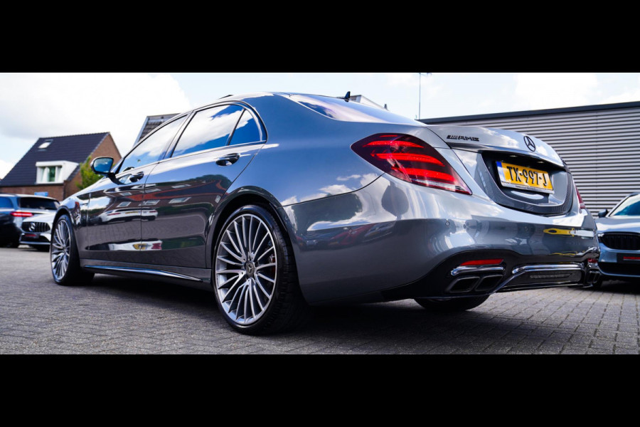 Mercedes-Benz S-Klasse AMG 63 4Matic+ Lang Premium Plus | Burmester 3D | Panorama | Massage voor+achter | Stoelkoeling | 360 cam |