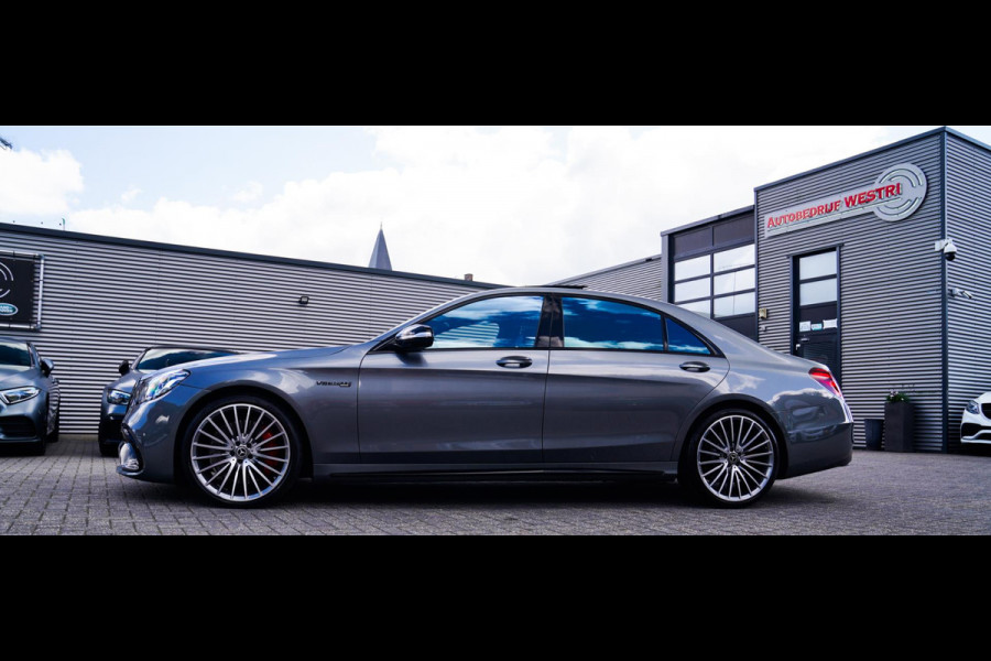 Mercedes-Benz S-Klasse AMG 63 4Matic+ Lang Premium Plus | Burmester 3D | Panorama | Massage voor+achter | Stoelkoeling | 360 cam |