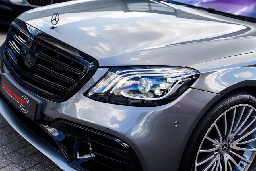 Mercedes-Benz S-Klasse AMG 63 4Matic+ Lang Premium Plus | Burmester 3D | Panorama | Massage voor+achter | Stoelkoeling | 360 cam |