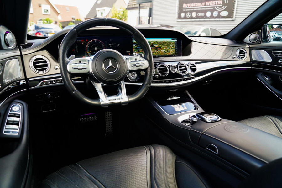 Mercedes-Benz S-Klasse AMG 63 4Matic+ Lang Premium Plus | Burmester 3D | Panorama | Massage voor+achter | Stoelkoeling | 360 cam |