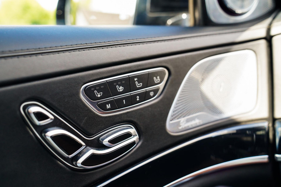 Mercedes-Benz S-Klasse AMG 63 4Matic+ Lang Premium Plus | Burmester 3D | Panorama | Massage voor+achter | Stoelkoeling | 360 cam |