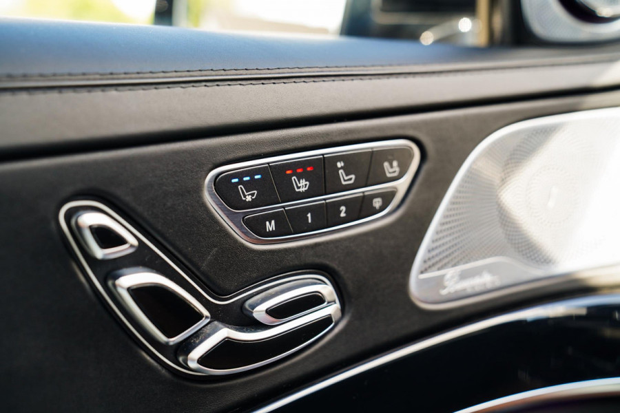 Mercedes-Benz S-Klasse AMG 63 4Matic+ Lang Premium Plus | Burmester 3D | Panorama | Massage voor+achter | Stoelkoeling | 360 cam |