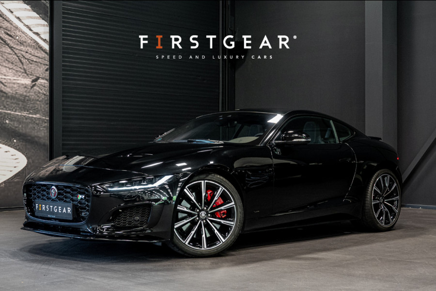 Jaguar F-Type P575 AWD R 75 *Panorama / Stoelventilatie / Sport-uitlaat / Meridian / Memory*