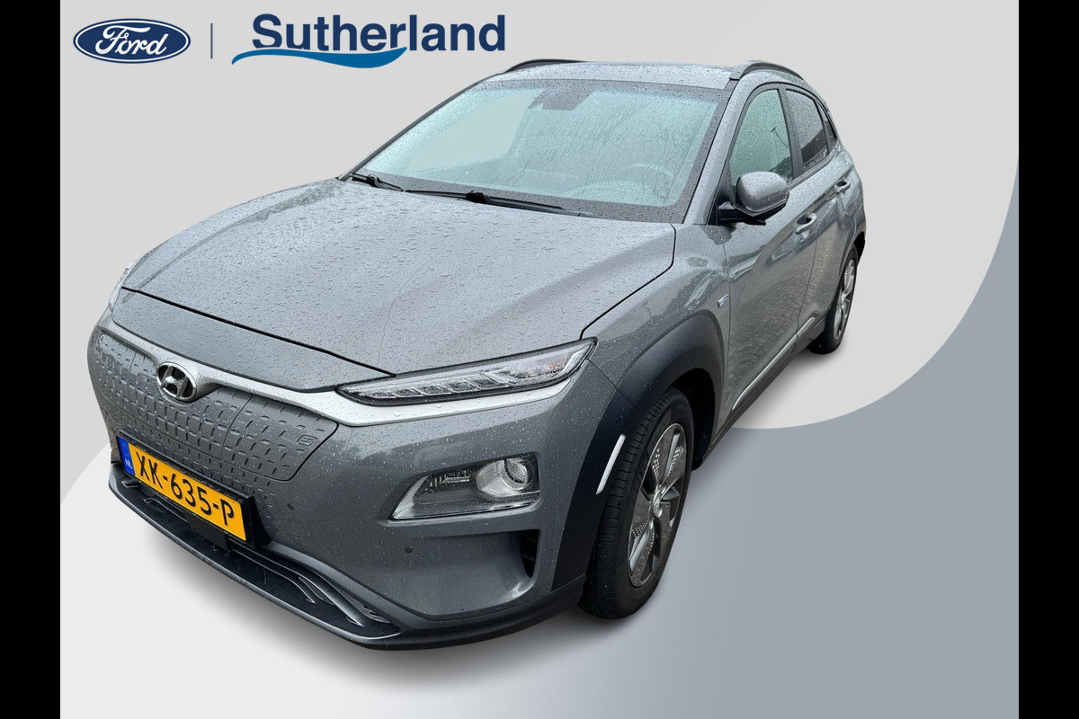 Hyundai Kona EV Premium 64 kWh 204pk Full Leder | Adaptieve Cruise | Achteruitrijcamera | Climate control | Grote Accu! Hyundai Kona EV Premium 64 kWh 204pk Full Leder | Adaptieve Cruise | Achteruitrijcamera | Climate control | Grote Accu!