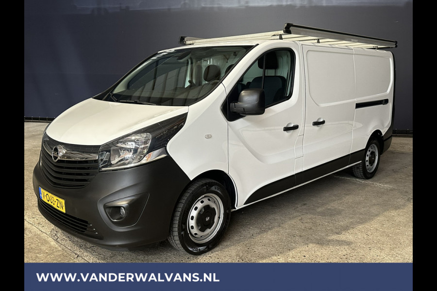Opel Vivaro 1.6 CDTI 126pk L2H1 Euro6 Airco | 2x Zijdeur | Navigatie | Camera | LED | Imperiaal Cruiscontrol, Parkeersensoren, Trekhaak, Trap, Bijrijdersbank