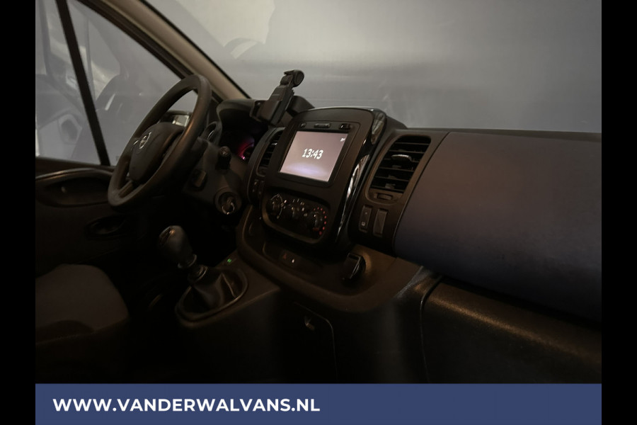 Opel Vivaro 1.6 CDTI 126pk L2H1 Euro6 Airco | 2x Zijdeur | Navigatie | Camera | LED | Imperiaal Cruiscontrol, Parkeersensoren, Trekhaak, Trap, Bijrijdersbank