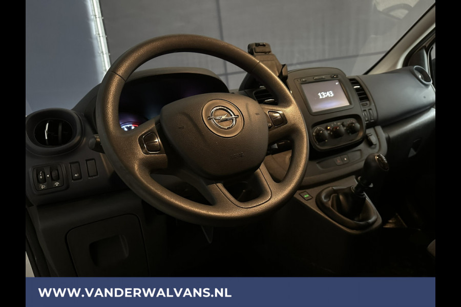 Opel Vivaro 1.6 CDTI 126pk L2H1 Euro6 Airco | 2x Zijdeur | Navigatie | Camera | LED | Imperiaal Cruiscontrol, Parkeersensoren, Trekhaak, Trap, Bijrijdersbank