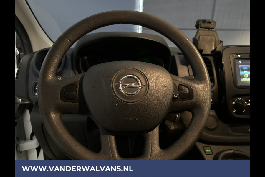 Opel Vivaro 1.6 CDTI 126pk L2H1 Euro6 Airco | 2x Zijdeur | Navigatie | Camera | LED | Imperiaal Cruiscontrol, Parkeersensoren, Trekhaak, Trap, Bijrijdersbank