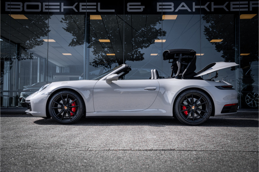 Porsche 911 Cabrio Carrera 4S (450pk) - BOSE - Sportuitlaat - Adapt. cruise - Camera PASM - Keyless - Exclusive leder * 992