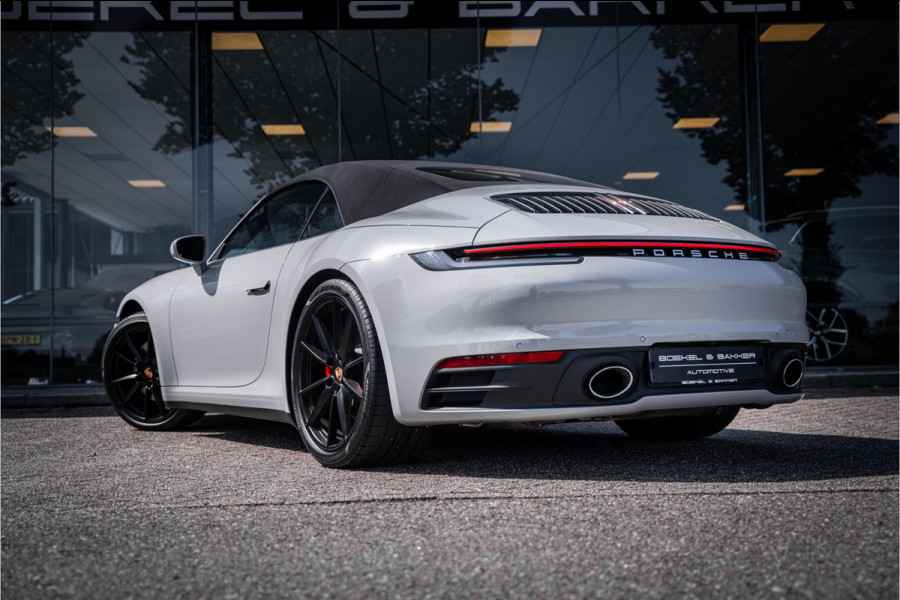 Porsche 911 Cabrio Carrera 4S (450pk) - BOSE - Sportuitlaat - Adapt. cruise - Camera PASM - Keyless - Exclusive leder * 992