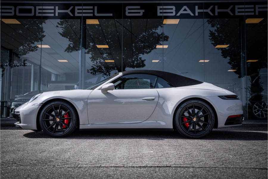 Porsche 911 Cabrio Carrera 4S (450pk) - BOSE - Sportuitlaat - Adapt. cruise - Camera PASM - Keyless - Exclusive leder * 992