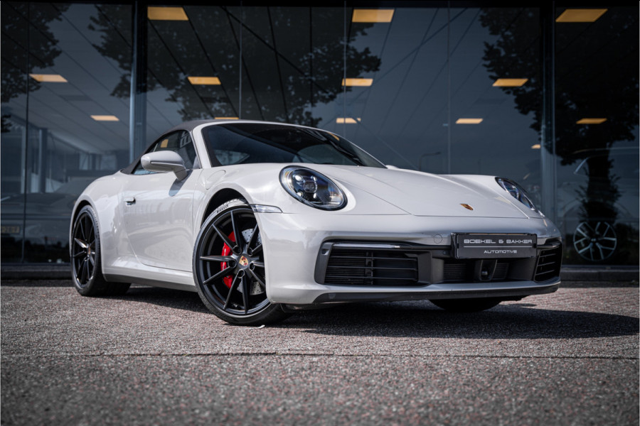 Porsche 911 Cabrio Carrera 4S (450pk) - BOSE - Sportuitlaat - Adapt. cruise - Camera PASM - Keyless - Exclusive leder * 992