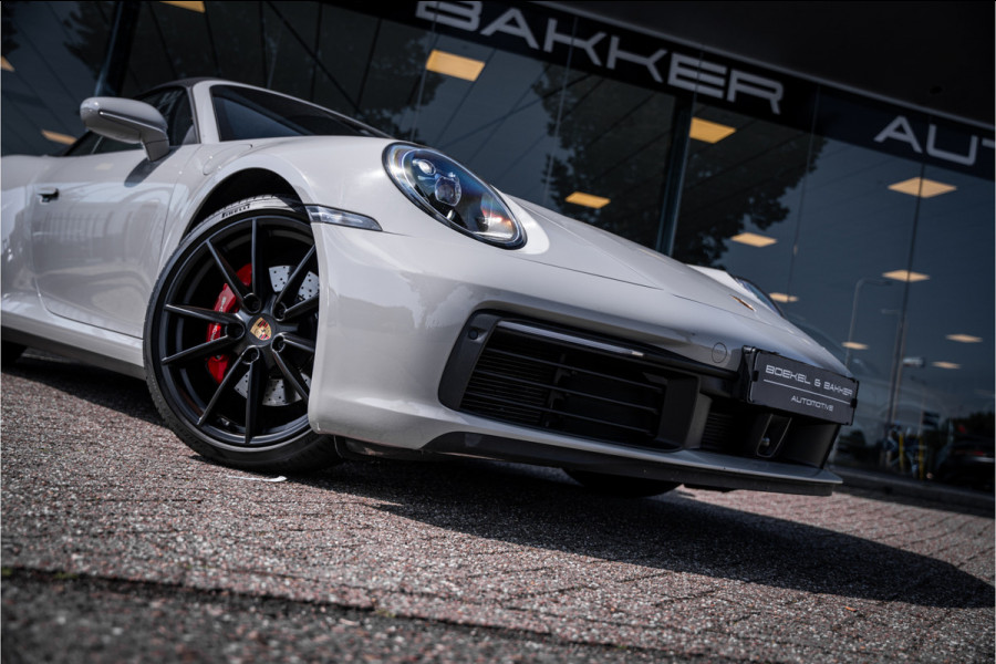 Porsche 911 Cabrio Carrera 4S (450pk) - BOSE - Sportuitlaat - Adapt. cruise - Camera PASM - Keyless - Exclusive leder * 992