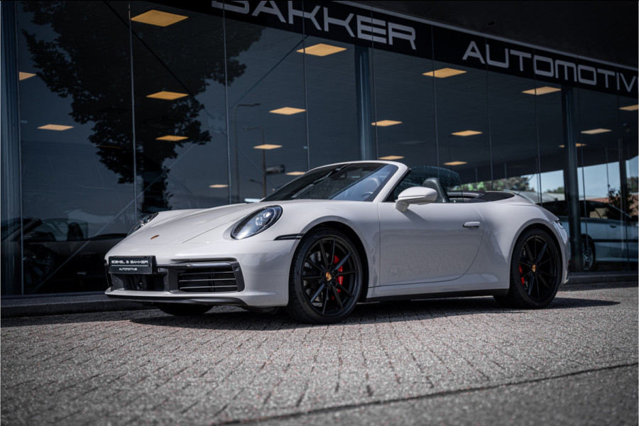 Porsche 911 Cabrio Carrera 4S (450pk) - BOSE - Sportuitlaat - Adapt. cruise - Camera PASM - Keyless - Exclusive leder * 992