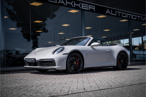 Porsche 911 Cabrio Carrera 4S (450pk) - BOSE - Sportuitlaat - Adapt. cruise - Camera PASM - Keyless - Exclusive leder * 992