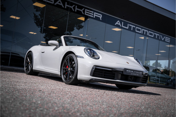 Porsche 911 Cabrio Carrera 4S (450pk) - BOSE - Sportuitlaat - Adapt. cruise - Camera PASM - Keyless - Exclusive leder * 992