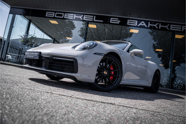 Porsche 911 Cabrio Carrera 4S (450pk) - BOSE - Sportuitlaat - Adapt. cruise - Camera PASM - Keyless - Exclusive leder * 992