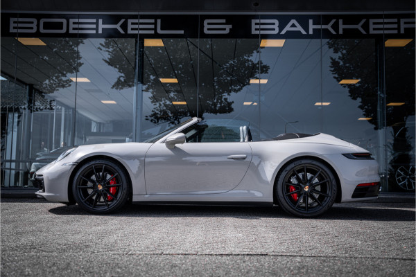 Porsche 911 Cabrio Carrera 4S (450pk) - BOSE - Sportuitlaat - Adapt. cruise - Camera PASM - Keyless - Exclusive leder * 992