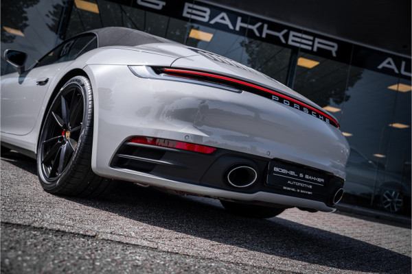 Porsche 911 Cabrio Carrera 4S (450pk) - BOSE - Sportuitlaat - Adapt. cruise - Camera PASM - Keyless - Exclusive leder * 992