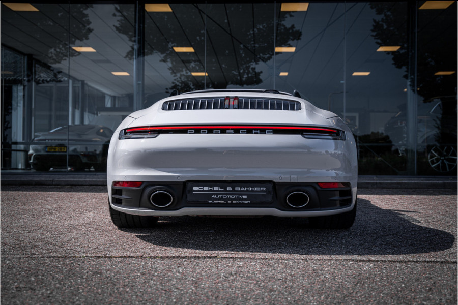 Porsche 911 Cabrio Carrera 4S (450pk) - BOSE - Sportuitlaat - Adapt. cruise - Camera PASM - Keyless - Exclusive leder * 992
