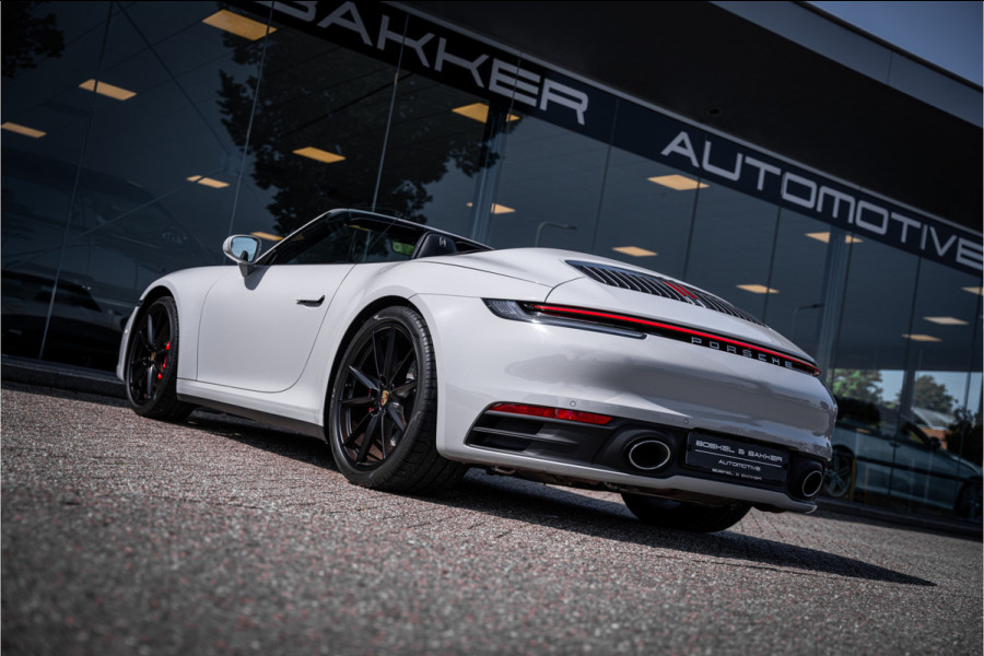 Porsche 911 Cabrio Carrera 4S (450pk) - BOSE - Sportuitlaat - Adapt. cruise - Camera PASM - Keyless - Exclusive leder * 992