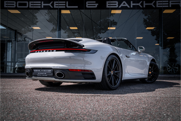 Porsche 911 Cabrio Carrera 4S (450pk) - BOSE - Sportuitlaat - Adapt. cruise - Camera PASM - Keyless - Exclusive leder * 992