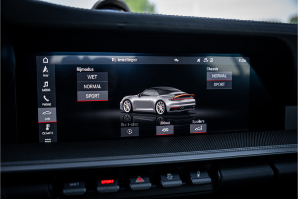 Porsche 911 Cabrio Carrera 4S (450pk) - BOSE - Sportuitlaat - Adapt. cruise - Camera PASM - Keyless - Exclusive leder * 992