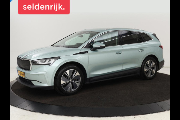 Škoda ENYAQ iV 80 | Stoel & stuurverwarming | Carplay | Keyless | Navigatie | Camera | Half leder | Cruise control | Full LED | Parkeerhulp