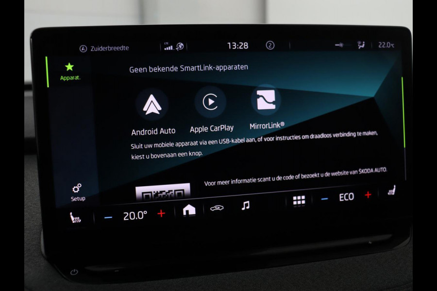 Škoda ENYAQ iV 80 | Stoel & stuurverwarming | Carplay | Keyless | Navigatie | Camera | Half leder | Cruise control | Full LED | Parkeerhulp