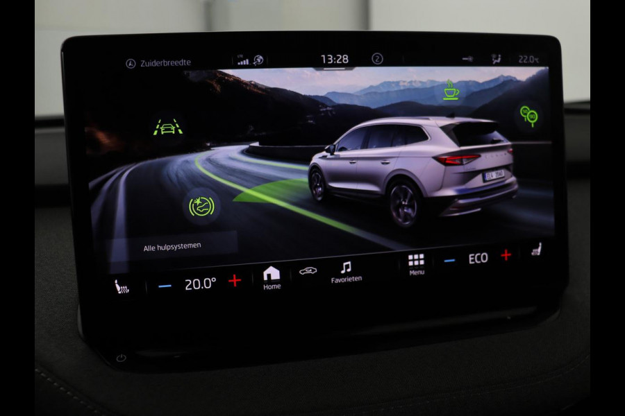 Škoda ENYAQ iV 80 | Stoel & stuurverwarming | Carplay | Keyless | Navigatie | Camera | Half leder | Cruise control | Full LED | Parkeerhulp