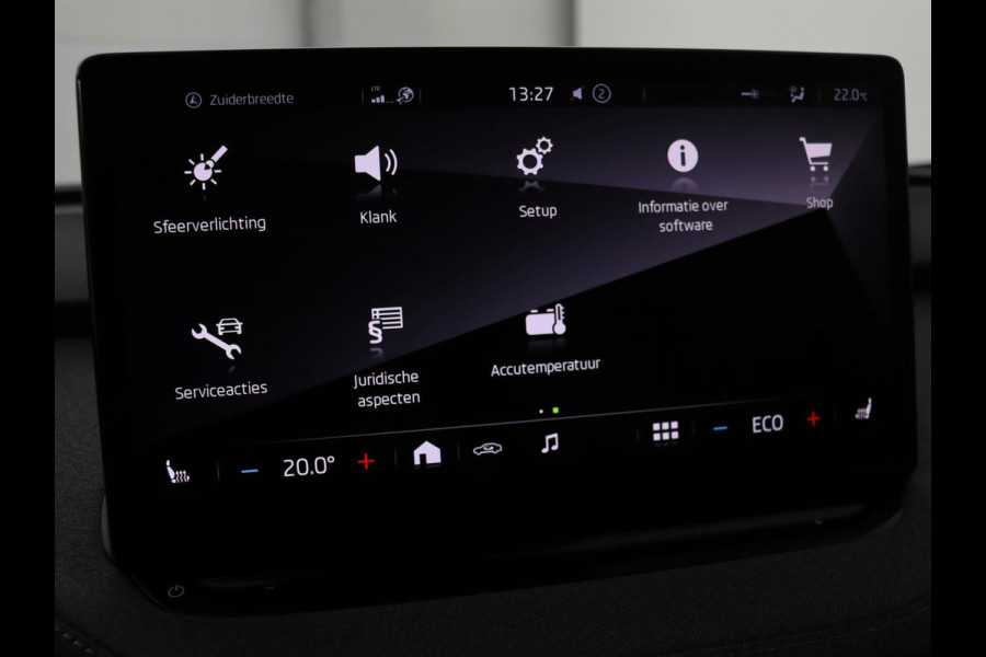 Škoda ENYAQ iV 80 | Stoel & stuurverwarming | Carplay | Keyless | Navigatie | Camera | Half leder | Cruise control | Full LED | Parkeerhulp