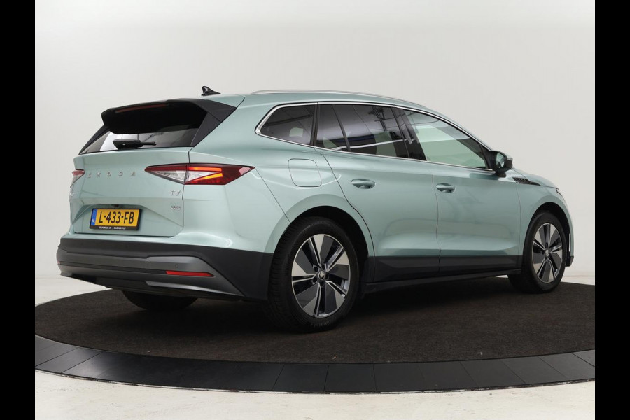 Škoda ENYAQ iV 80 | Stoel & stuurverwarming | Carplay | Keyless | Navigatie | Camera | Half leder | Cruise control | Full LED | Parkeerhulp