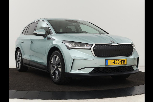 Škoda ENYAQ iV 80 | Stoel & stuurverwarming | Carplay | Keyless | Navigatie | Camera | Half leder | Cruise control | Full LED | Parkeerhulp