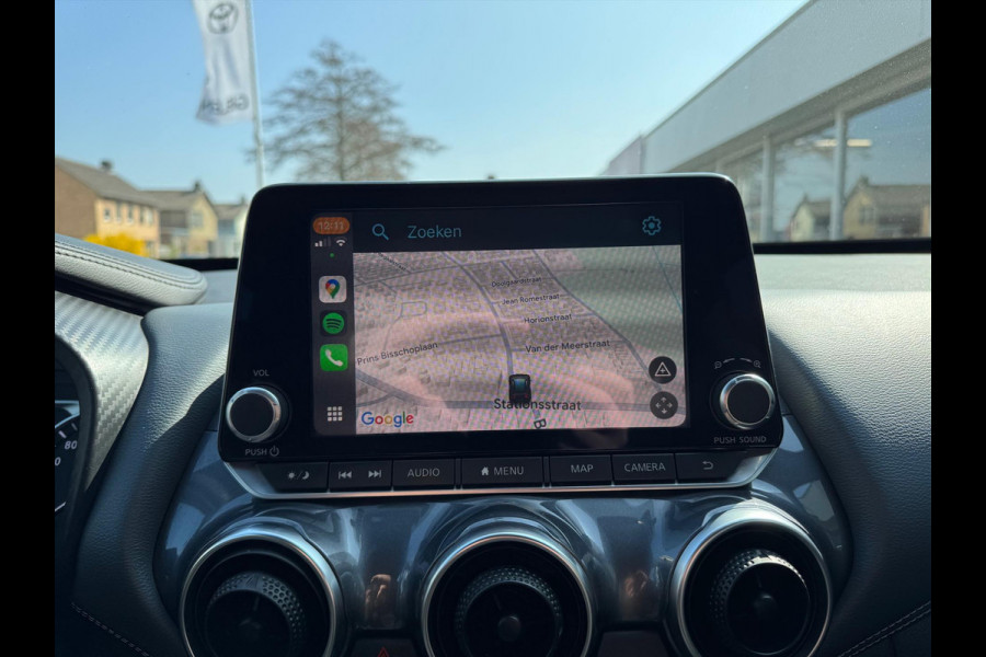 Nissan Juke 1.0 DIG-T 117pk DCT Tekna | Bose, Dodehoeksensor, 360 Camera, Keyless, Cruise control adaptief