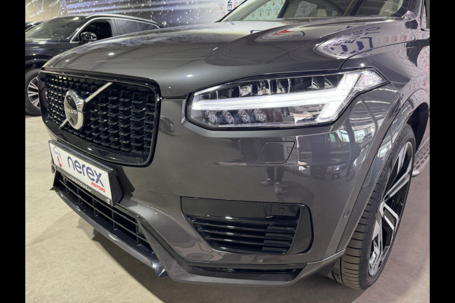Volvo XC90 2.0 T8 Recharge AWD Ultimate Dark | Luchtvering | H&K | Trekhaak | 360 Camera | ACC | Massage