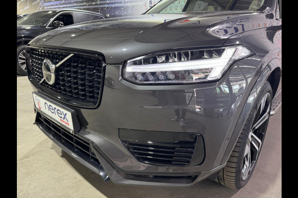 Volvo XC90 2.0 T8 Recharge AWD Ultimate Dark | Luchtvering | H&K | Trekhaak | 360 Camera | ACC | Massage