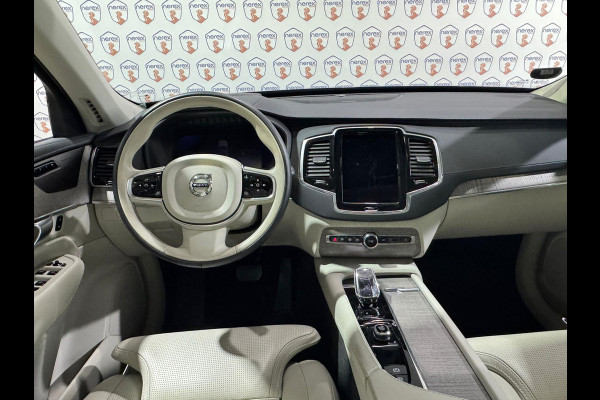 Volvo XC90 2.0 T8 Recharge AWD Ultimate Dark | Luchtvering | H&K | Trekhaak | 360 Camera | ACC | Massage