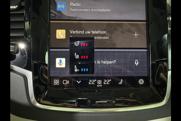 Volvo XC90 2.0 T8 Recharge AWD Ultimate Dark | Luchtvering | H&K | Trekhaak | 360 Camera | ACC | Massage