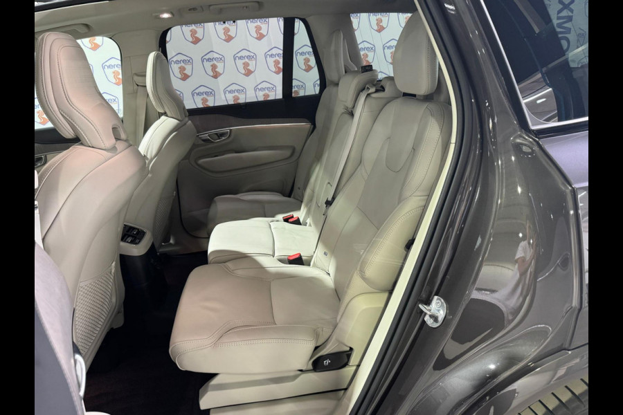 Volvo XC90 2.0 T8 Recharge AWD Ultimate Dark | Luchtvering | H&K | Trekhaak | 360 Camera | ACC | Massage