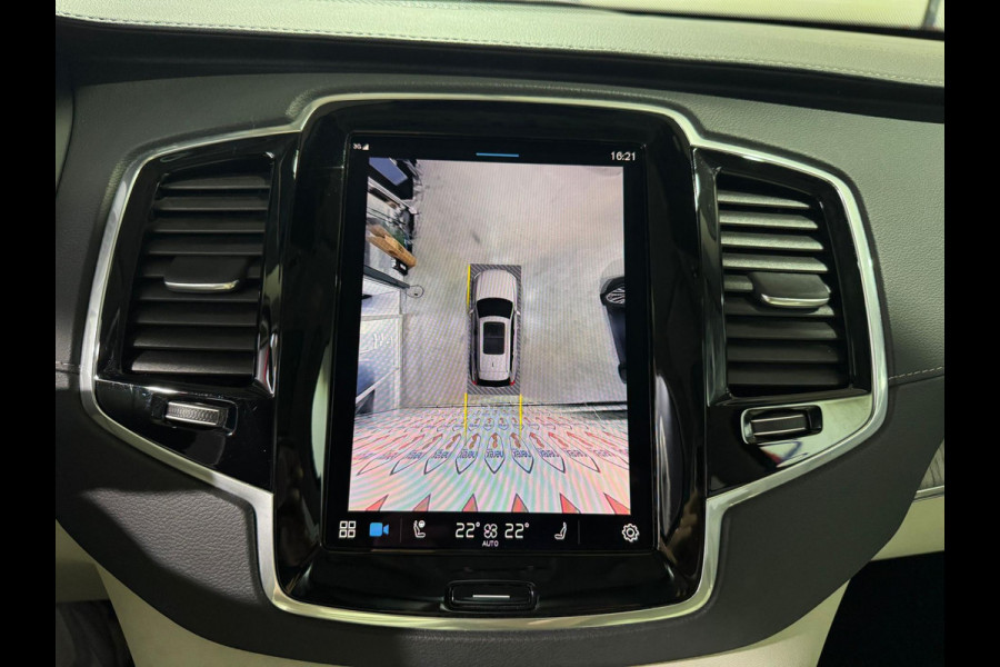 Volvo XC90 2.0 T8 Recharge AWD Ultimate Dark | Luchtvering | H&K | Trekhaak | 360 Camera | ACC | Massage